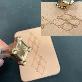 İPCR-01 Craft, Şekilli Deri Baskı Stamp, Deri Hobi Craft Deri Damgalama El Aletleri