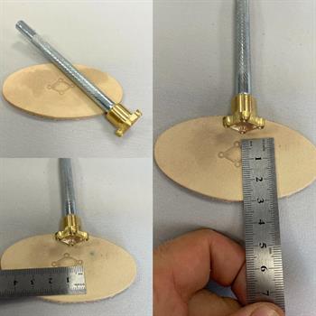 İPCR-01 Craft, Şekilli Deri Baskı Stamp, Deri Hobi Craft Deri Damgalama El Aletleri