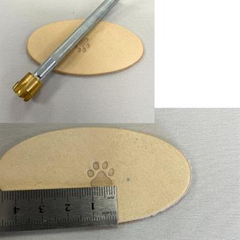 İPCR-07 Craft, Şekilli Deri Baskı Stamp, Deri Hobi Craft Deri Damgalama El Aletleri