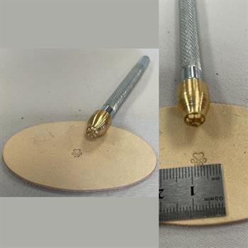 IPCR-09 Craft, Şekilli Deri Baskı Stamp, Deri Hobi Craft Deri Damgalama El Aletleri