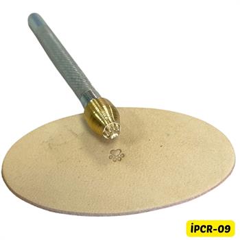 IPCR-09 Craft, Şekilli Deri Baskı Stamp, Deri Hobi Craft Deri Damgalama El Aletleri