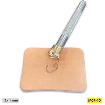 IPCR-10 Craft, Şekilli Deri Baskı Stamp, Deri Hobi Craft Deri Damgalama El Aletleri
