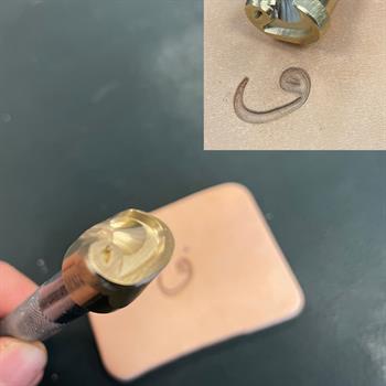 IPCR-10 Craft, Şekilli Deri Baskı Stamp, Deri Hobi Craft Deri Damgalama El Aletleri