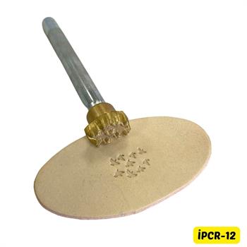 IPCR-12 Craft, Şekilli Deri Baskı Stamp, Deri Hobi Craft Deri Damgalama El Aletleri
