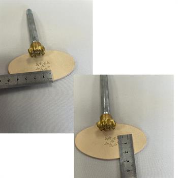 IPCR-12 Craft, Şekilli Deri Baskı Stamp, Deri Hobi Craft Deri Damgalama El Aletleri