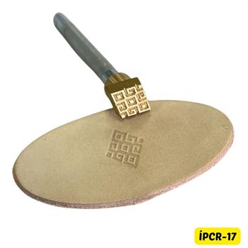 IPCR-17 Craft, Şekilli Deri Baskı Stamp, Deri Hobi Craft Deri Damgalama El Aletleri