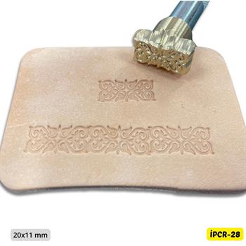 IPCR-28 Craft, Şekilli Deri Baskı Stamp, Deri Hobi El Aleti