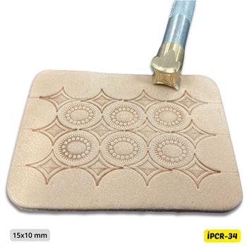 IPCR-34 Craft, Şekilli Deri Baskı Stamp