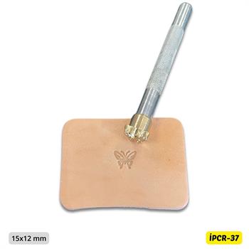 IPCR-37 Craft, Kelebek Şekilli Deri Baskı Stamp, Deri Hobi El Aleti