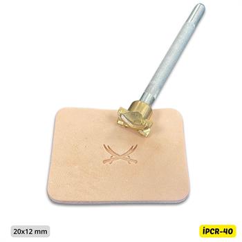 IPCR-40 Craft, Kılıç Şekilli Deri Baskı Stamp, Deri Hobi El Aleti