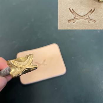 IPCR-40 Craft, Kılıç Şekilli Deri Baskı Stamp, Deri Hobi El Aleti