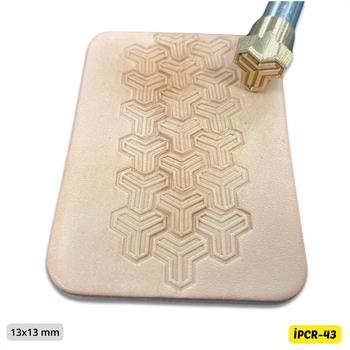 IPCR-43 Craft, Şekilli Deri Baskı Stamp, Deri Hobi El Aleti