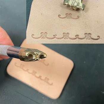 IPCR-53 Craft, Şekilli Deri Baskı Stamp, Deri Hobi El Aleti