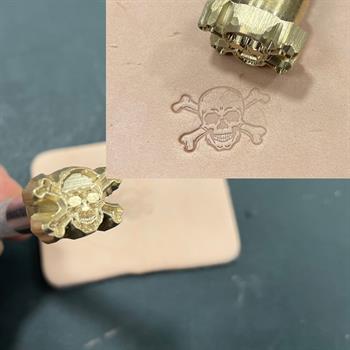 IPCR-56 Craft, Korsan Kurufa Şekilli Deri Baskı Stamp, Deri Hobi El Aleti