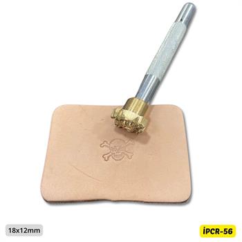 IPCR-56 Craft, Korsan Kurufa Şekilli Deri Baskı Stamp, Deri Hobi El Aleti