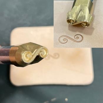 IPCR-59 Craft, Sonsuz Şekilli Deri Baskı Stamp, Deri Hobi El Aleti