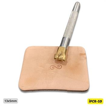 IPCR-59 Craft, Sonsuz Şekilli Deri Baskı Stamp, Deri Hobi El Aleti