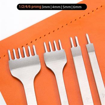 Çapraz Çatal Zımba Deri El Aleti