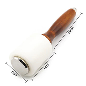 Ayarlı Plastik Tokmak Ahşap Saplı Deri El Aleti