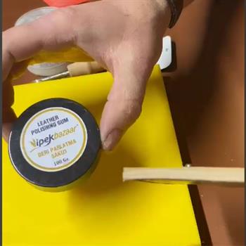 Deri Kenar Parlatma Kremi, 100 Gr