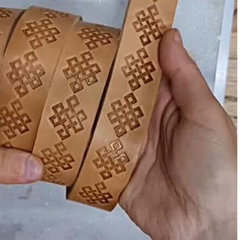 Full Vejetal Deri Vaketa Kemer