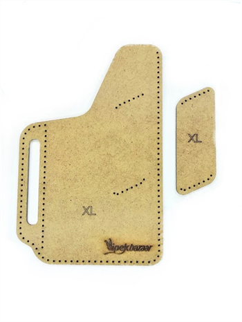 ib07 Deri Hobi Kemer Telefon Kılıfı Şablonu 2 Parça Kalıp 