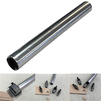 Vidalı Metal Çubuk,  Zımba Elde Vurma ve Padova Uçları için Deri Hobi El Aleti 