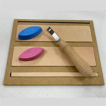 Masat Seti, Kesim Aletleri Bileylemek İçin Deri El Aleti