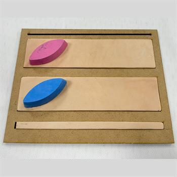 Masat Seti, Kesim Aletleri Bileylemek İçin Deri El Aleti