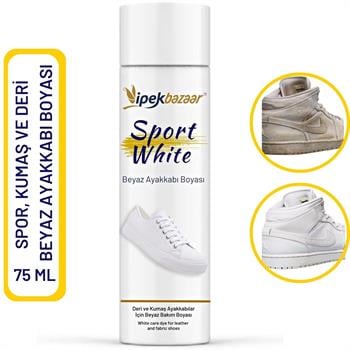İpekbazaar Sport White Beyaz Ayakkabı Boyası 75 ml