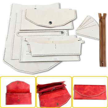 ISTANBUL Fermuarlı Kadın Cüzdan, Hakiki Deri Cüzdan Kartlık Kendin Yap Seti