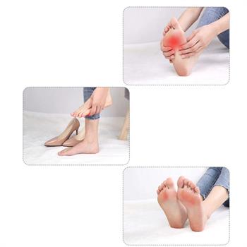 Kahve Ayakkabı Küçültme Pedi, Deri, Yüksek Topuklu Stiletto Ayakkabı Kaydırmaz Tabanlığı, 1 Çift