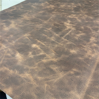 Kahve Tiana Crazy Deri 1.2-1.4 mm, Deri Hobi İçin Crazy Deri Hakiki Deri Parçası