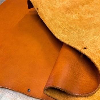 Kılıflık Kemerlik Toledo Taba Deri 3.2mm, Deri Hobi Uğraşı İçin Hakiki Parça Deri 