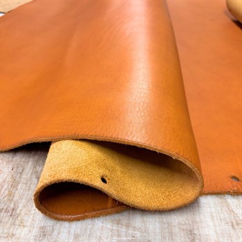Kılıflık Kemerlik Toledo Taba Deri 3.2mm, Deri Hobi Uğraşı İçin Hakiki Parça Deri 
