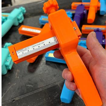 Le MooDO 0-5.5 cm Şerit Kesme Bıçağı, Deri Hobi Kemer Askı Kesme Deri El Aleti, 1 Adet