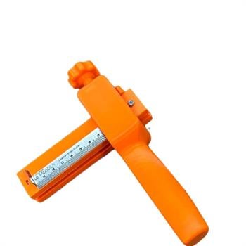Le MooDO 0-5.5 cm Şerit Kesme Bıçağı, Deri Hobi Kemer Askı Kesme Deri El Aleti, 1 Adet