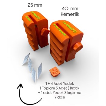 Le MooDo Deri Şerit Kesme Aparatı - Ergonomik Deri Kesme Aleti