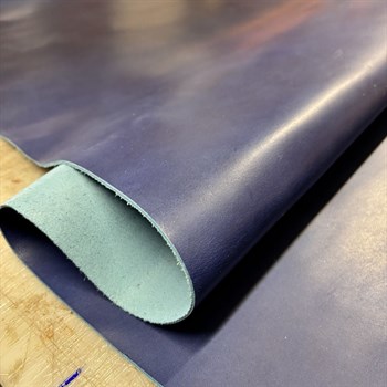 Lorena Vejetal Mavi 1.2mm, Deri Hobi Uğraşı İçin Hakiki Parça Deri 