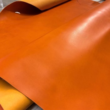 Lorena Vejetal Turuncu 1.2mm, Deri Hobi Uğraşı İçin Hakiki Parça Deri 