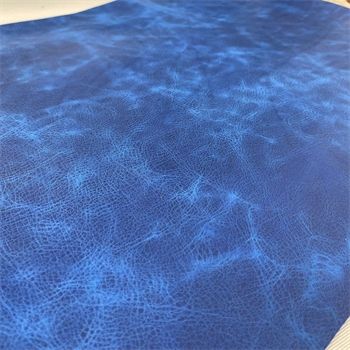 Mavi Tiana Crazy Deri 1.2-1.4 mm, Deri Hobi İçin Crazy Deri Hakiki Deri Parçası