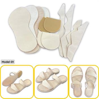 Bodrum Sandaleti Yapım Seti, Hakiki Deri Model-01