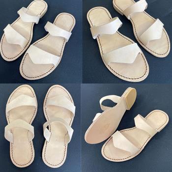 Bodrum Sandaleti Yapım Seti, Hakiki Deri Model-01