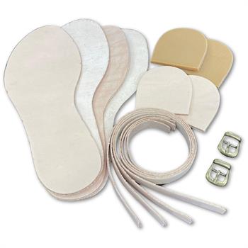 MD02 Hakiki Deri Bodrum Sandaleti Yapım Seti, Model-02