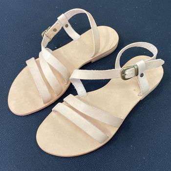 MD02 Hakiki Deri Bodrum Sandaleti Yapım Seti, Model-02