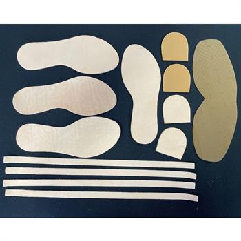 Hakiki Deri Bodrum Sandaleti Yapım Seti, Model-03