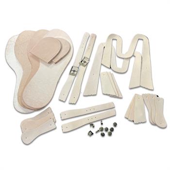 MD04 Hakiki Deri Bodrum Sandaleti Yapım Seti, Model-04