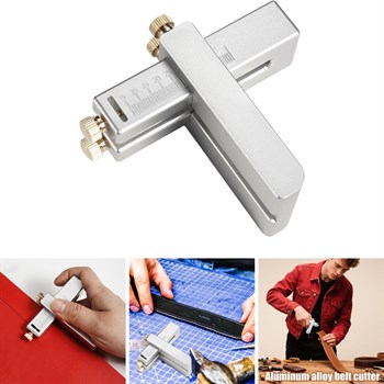 Metal Deri Şerit ve Kemer Kesme Bıçağı 0-5cm, Pratik Deri Hobi El Aleti