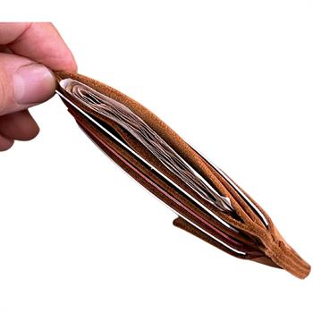 Nil 6lı Kartlık Hakiki Deri Cüzdan Kendin Yap Seti, Diy Parça Deri Hobi Kit