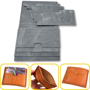 Nil 6lı Kartlık Hakiki Deri Cüzdan Kendin Yap Seti, Diy Parça Deri Hobi Kit